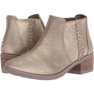 Reef Voyage Gold Metallic Low LX Ankle‎ Boots